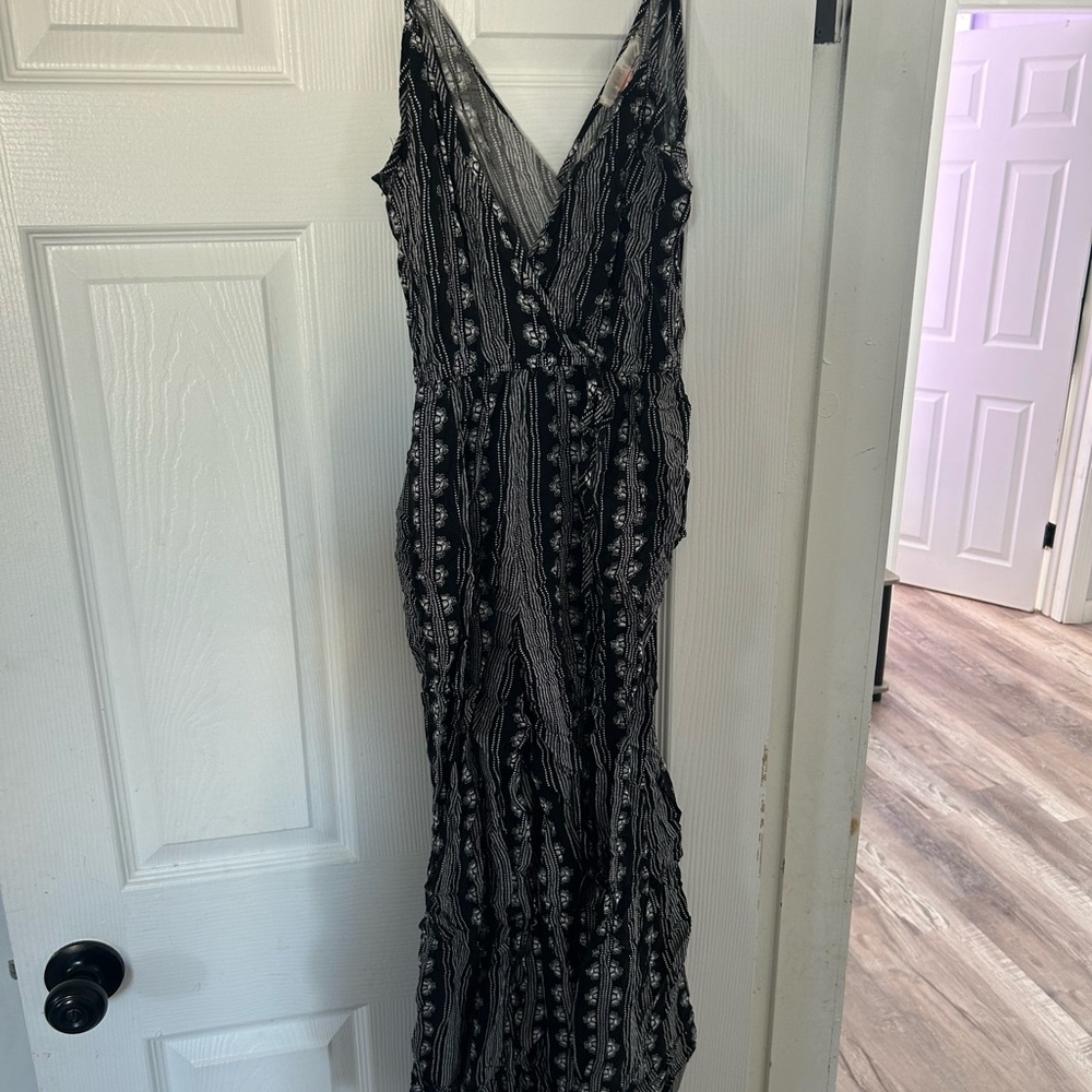 Band of Gypsies Black and White Jumpsuit